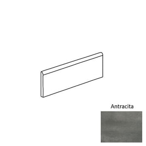 Roca Tile Usa Inc Elegant Ideas Nolita 3X12 Bullnose Antracita - Afnol004-S43C9
