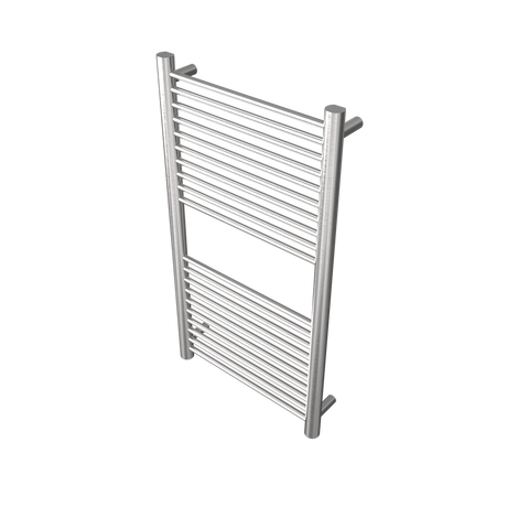 Amba Products A2036B Antus 20-Bar Hardwired Towel Warmer - 4.125 x 20.375 x 37.75 in. - Brushed Finish