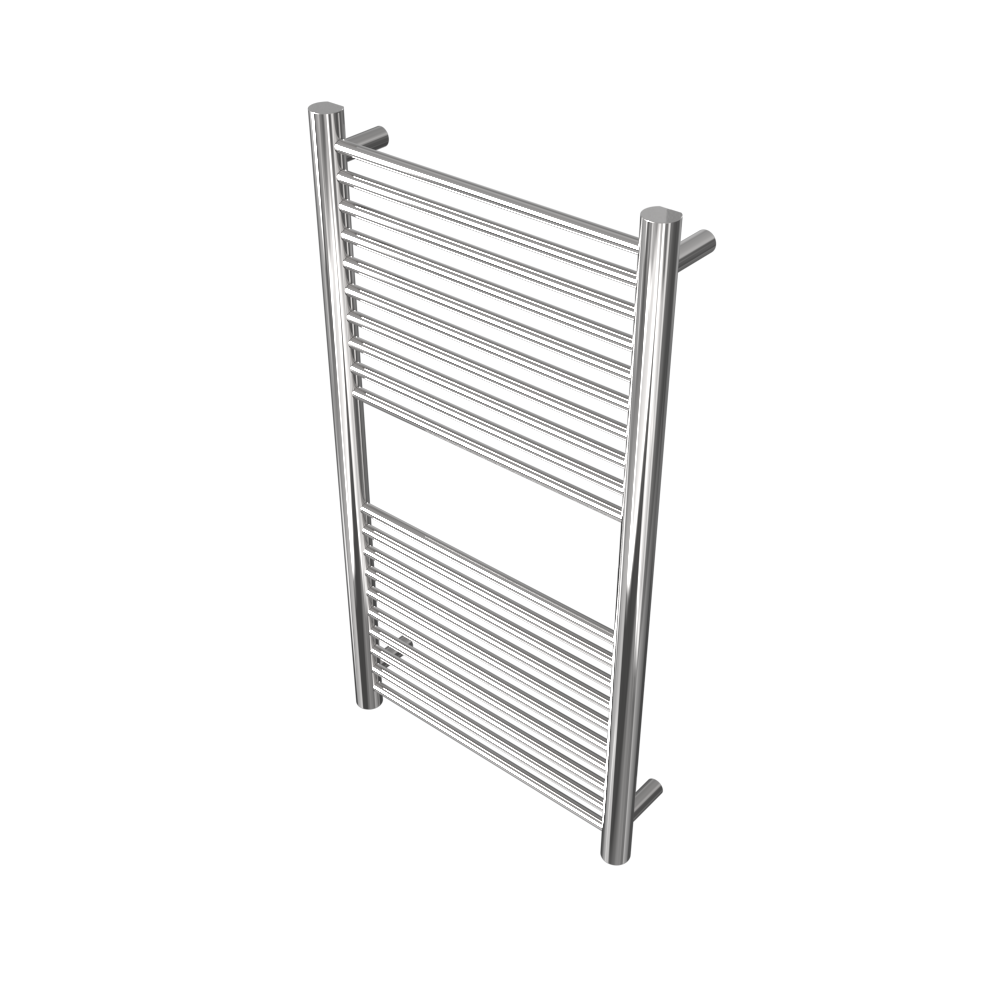 Amba Products A2036P Antus 20-Bar Hardwired Towel Warmer - 4.125 x 20.375 x 37.75 in. - Polished Finish