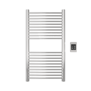 Amba Products A2036P Antus 20-Bar Hardwired Towel Warmer - 4.125 x 20.375 x 37.75 in. - Polished Finish