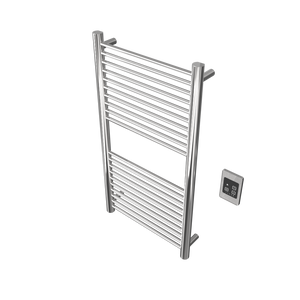 Amba Products A2036P Antus 20-Bar Hardwired Towel Warmer - 4.125 x 20.375 x 37.75 in. - Polished Finish