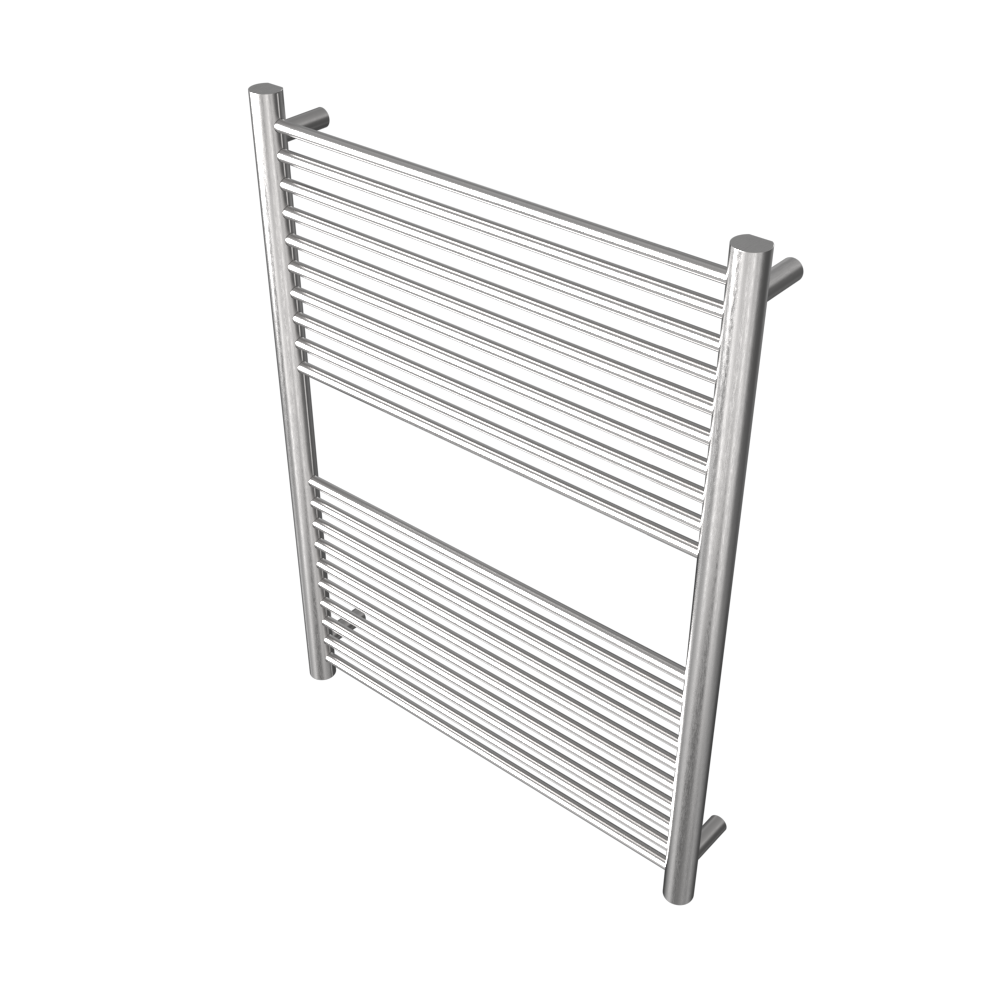 Amba Products A2836B Antus 20-Bar Hardwired Towel Warmer - 4.125 x 28.25 x 37.75 in. - Brushed Finish