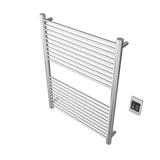 Amba Products A2836B Antus 20-Bar Hardwired Towel Warmer - 4.125 x 28.25 x 37.75 in. - Brushed Finish