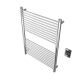Amba Products A2836P Antus 20-Bar Hardwired Towel Warmer - 4.125 x 28.25 x 37.75 in. - Polished Finish