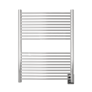 Amba Products A2836P Antus 20-Bar Hardwired Towel Warmer - 4.125 x 28.25 x 37.75 in. - Polished Finish