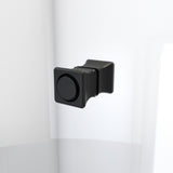 DreamLine Aqua-Q Fold 29 1/2 in. W x 72 in. H Frameless Bi-Fold Shower Door in Satin Black
