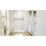 DreamLine Aqua-Q Fold 29 1/2 in. W x 72 in. H Frameless Bi-Fold Shower Door in Chrome