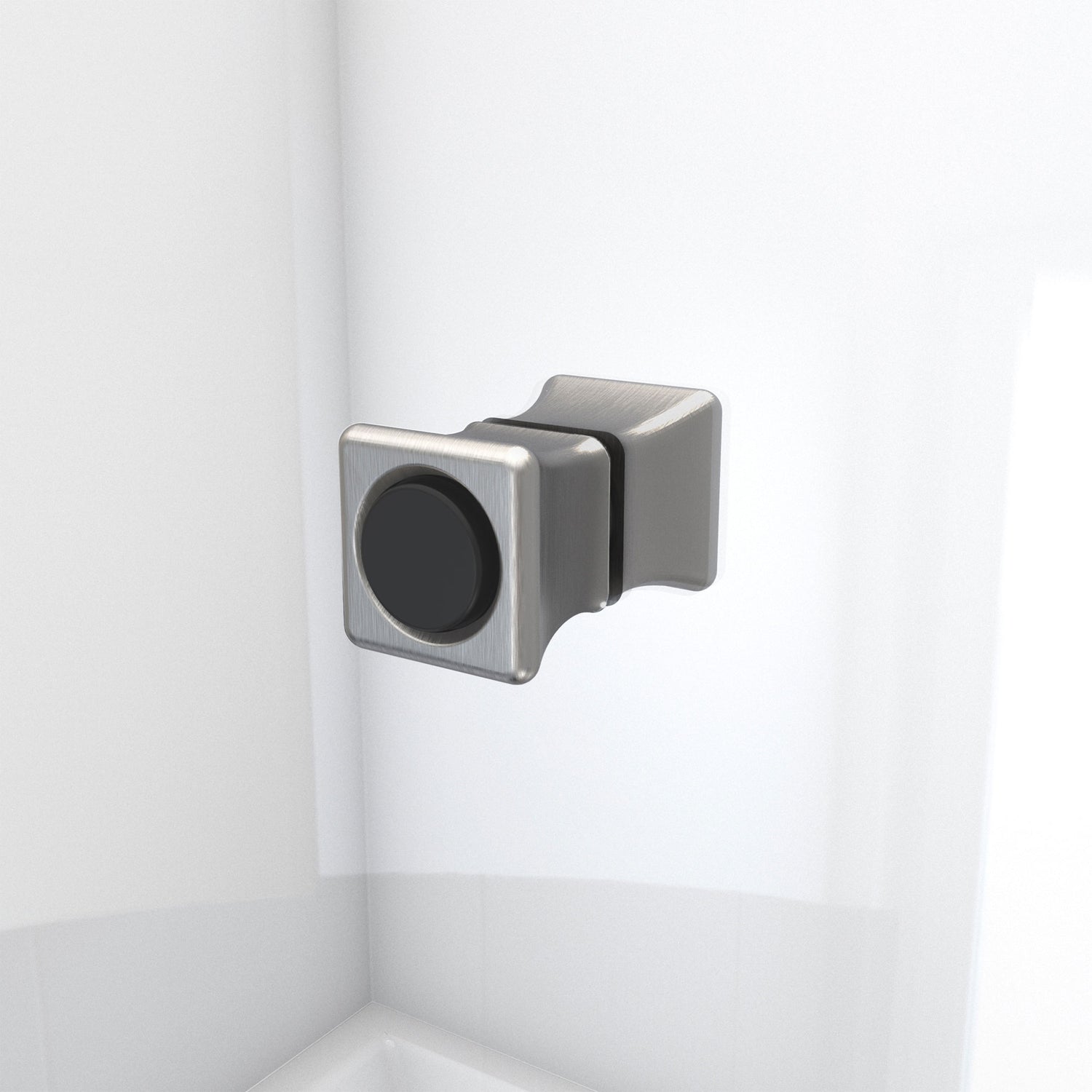 DreamLine Aqua-Q Fold 36 in. W x 58 in. H Frameless Bi-Fold Tub Door in Brushed Nickel