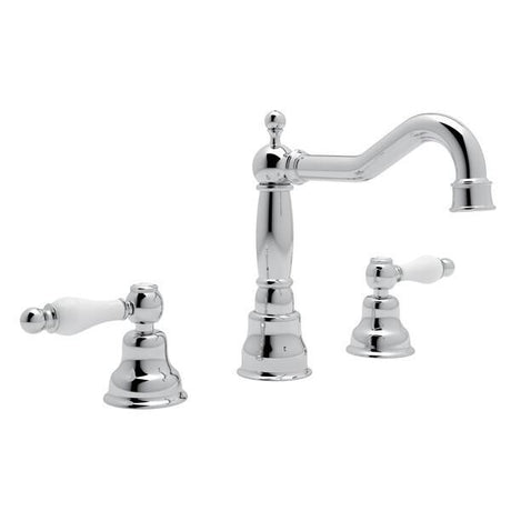 Arcana™ Widespread Lavatory Faucet With Column Spout Polished Chrome PoshHaus