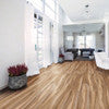 MSI Wood Collection aspenwood cafe 9x48 NASPCAF9X48 glazed ceramic floor wall tile product shot multiple planks angle view