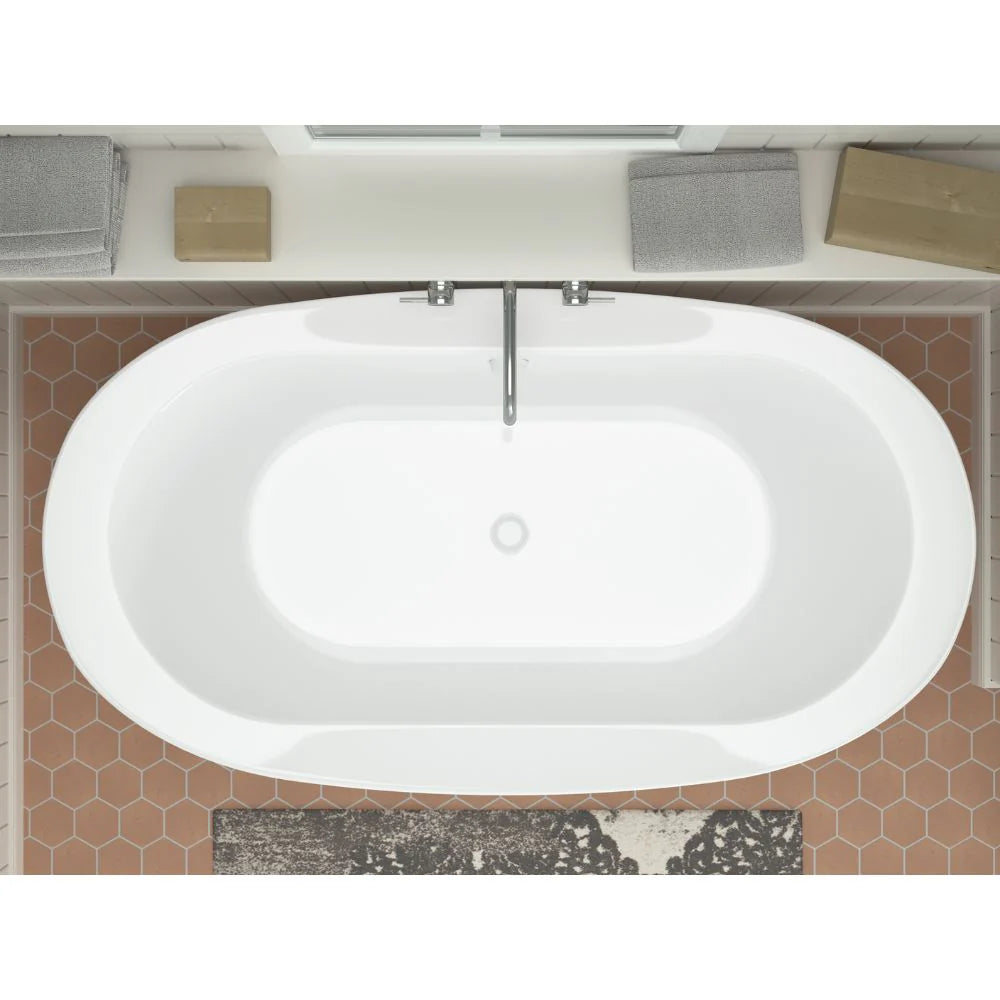 New England Home Goods Roxbury 36 x 66 Freestanding Soaker Bathtub