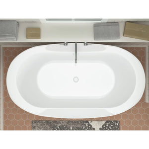 New England Home Goods Roxbury 36 x 66 Freestanding Soaker Bathtub