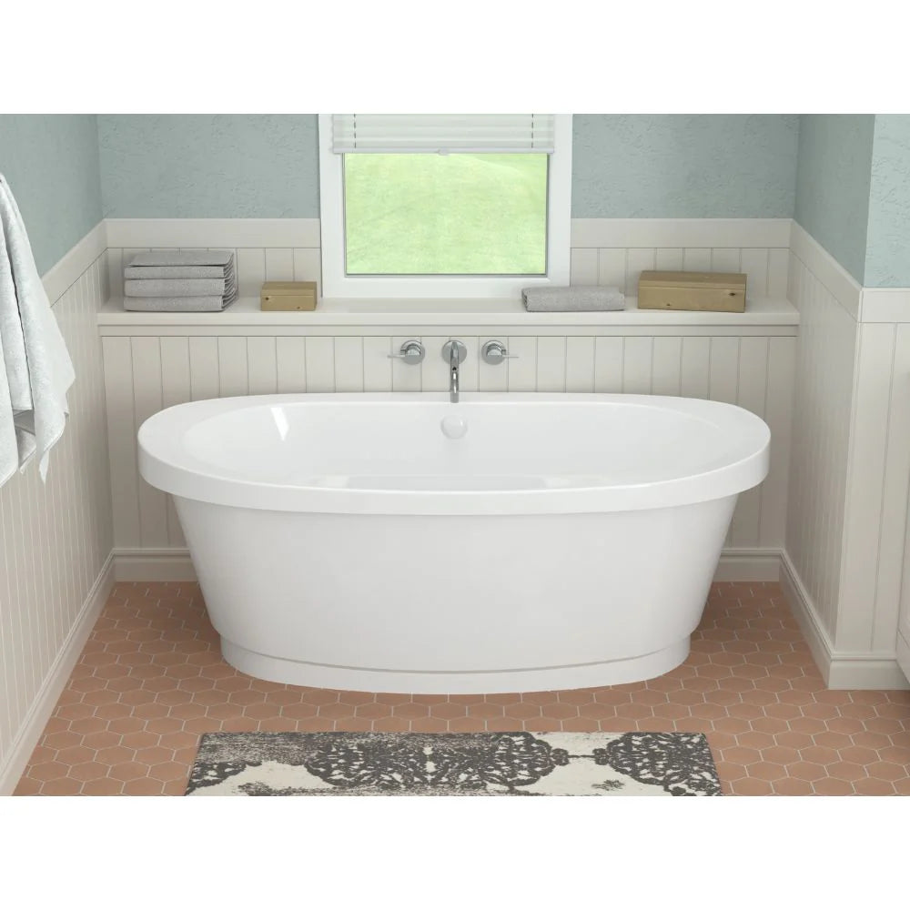 New England Home Goods Roxbury 36 x 66 Freestanding Soaker Bathtub
