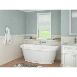 New England Home Goods Roxbury 36 x 66 Freestanding Soaker Bathtub