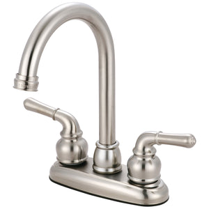 Olympia B-8160-BN Accent Two Handle Bar Faucet in Brushed Nickel