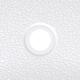 DreamLine DreamStone 34 in. D x 42 in. W x 5 1/2 in. H Center Drain Single Threshold Shower Base in White