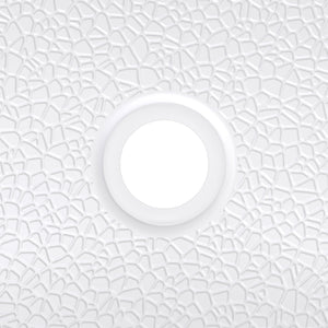 DreamLine DreamStone 34 in. D x 42 in. W Base and Wall Kit in White Traditional Subway Pattern