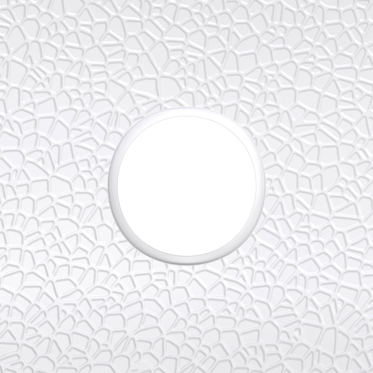 DreamLine DreamStone 34 in. D x 54 in. W Base and Wall Kit in White Modern Subway Pattern