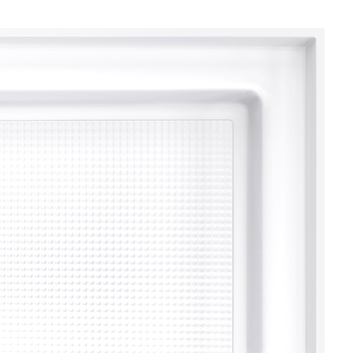 DreamLine DreamStone 36 in. D x 60 in. W Base and Wall Kit in White Modern Subway Pattern