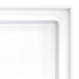 DreamLine DreamStone 42 in. D x 60 in. W x 4 in. H Center Drain Single Threshold Shower Base in White