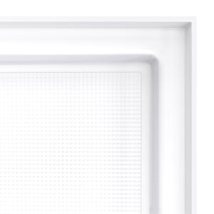 DreamLine DreamStone 42 in. D x 60 in. W Base and Wall Kit in White Modern Subway Pattern