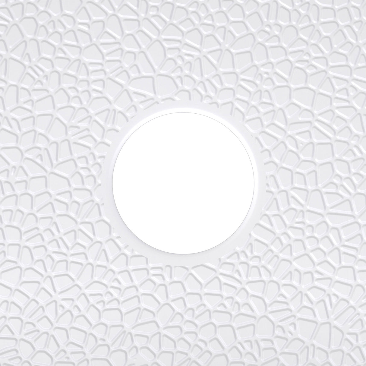DreamLine DreamStone 36 in. D x 36 in. W Base and Wall Kit in White Traditional Subway Pattern
