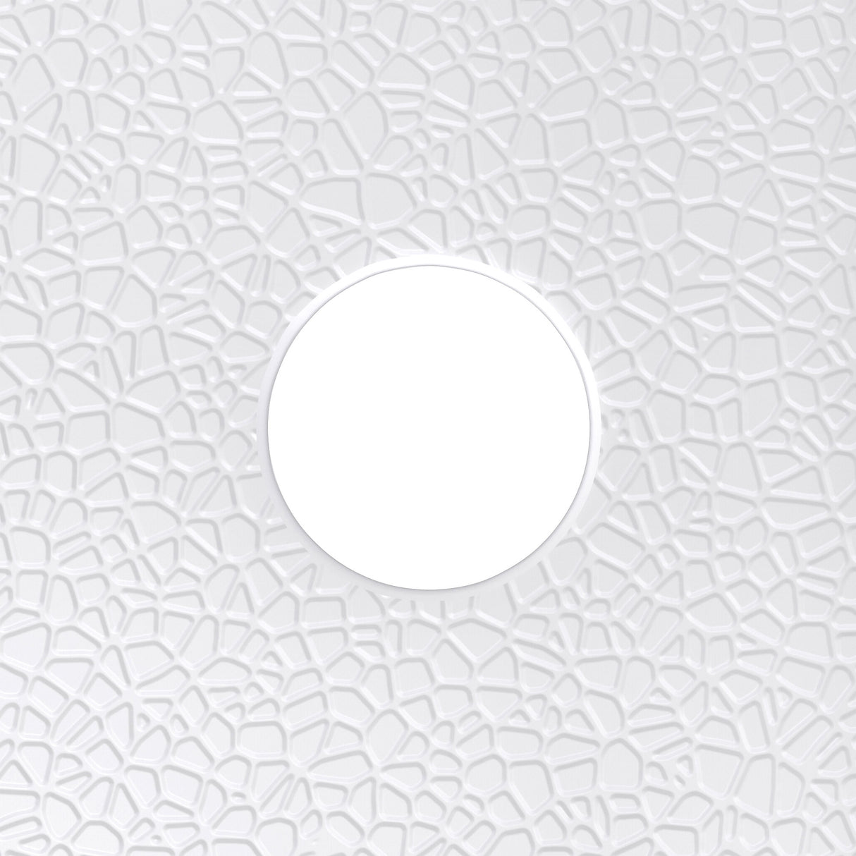 DreamLine DreamStone 38 in. D x 38 in. W Base and Wall Kit in White Traditional Subway Pattern
