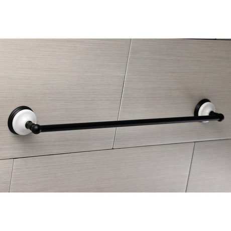 Victorian BA1111MB 24-Inch Towel Bar, Matte Black