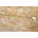 Victorian BA1111PB 24-Inch Towel Bar, Polished Brass