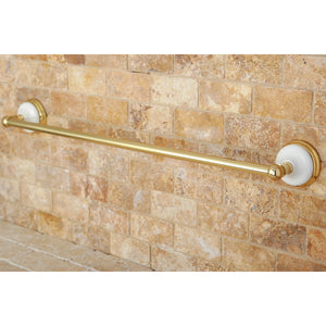 Victorian BA1111PB 24-Inch Towel Bar, Polished Brass