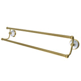 Victorian BA1113BB 24-Inch Dual Towel Bar, Brushed Brass