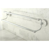 Victorian BA1113C 24-Inch Dual Towel Bar, Polished Chrome