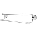 Victorian BA1113C 24-Inch Dual Towel Bar, Polished Chrome