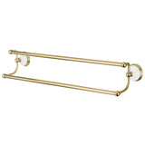 Victorian BA1113PB 24-Inch Dual Towel Bar, Polished Brass