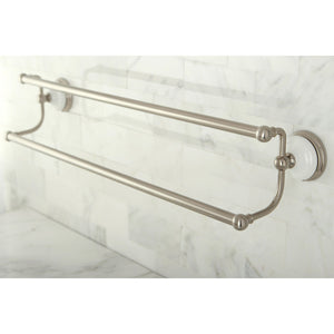 Victorian BA1113SN 24-Inch Dual Towel Bar, Brushed Nickel