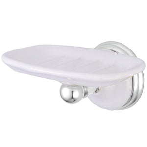 Victorian BA1115C Wall Mount Soap Dish Holder, Polished Chrome