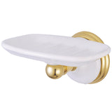 Victorian BA1115PB Wall Mount Soap Dish Holder, Polished Brass