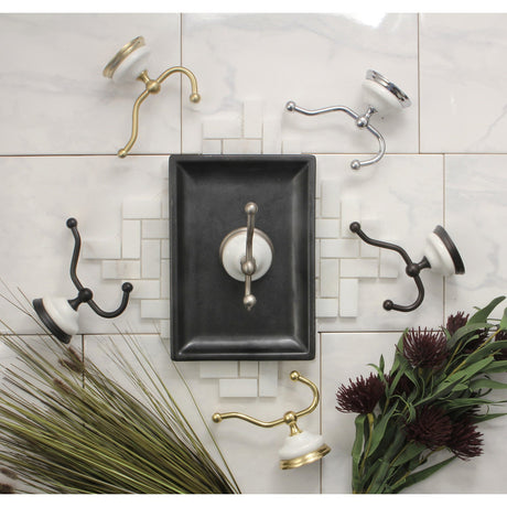 Victorian BA1117SN Robe Hook, Brushed Nickel