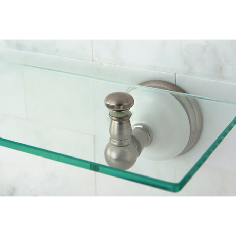 Victorian BA1119SN Glass Shelf, Brushed Nickel