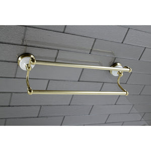 Vintage BA11318BB 18-Inch Dual Towel Bar, Brushed Brass
