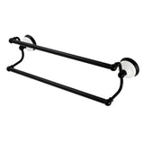 Vintage BA11318MB 18-Inch Dual Towel Bar, Matte Black