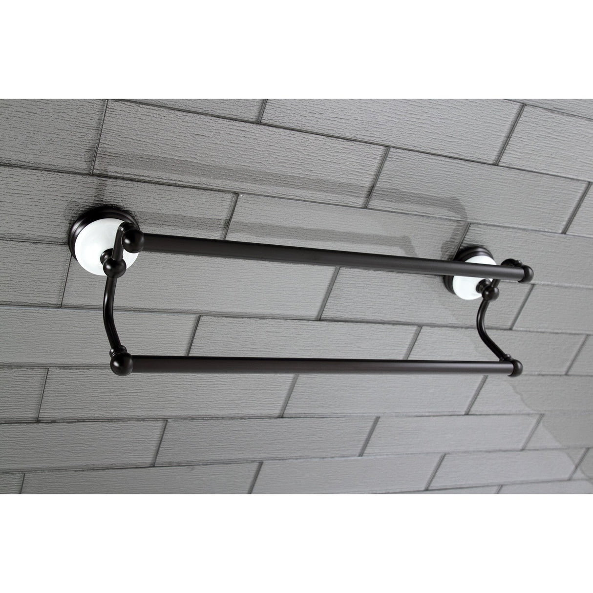 Vintage BA11318ORB 18-Inch Dual Towel Bar, Oil Rubbed Bronze