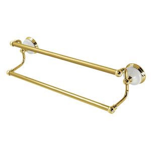 Vintage BA11318PB 18-Inch Dual Towel Bar, Polished Brass