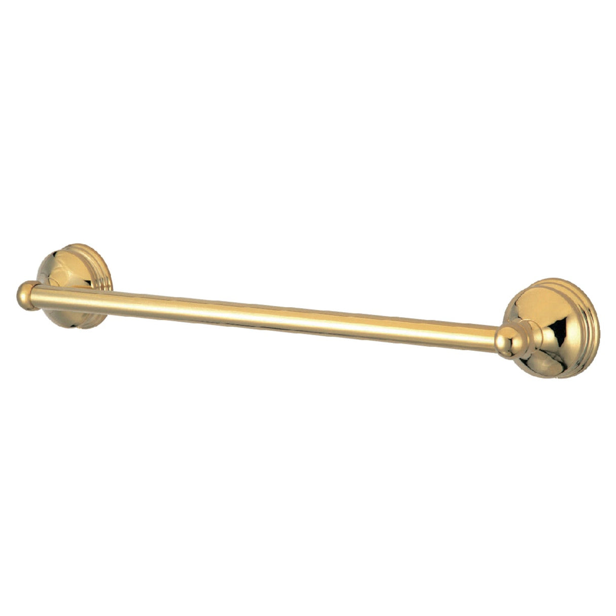 Vintage BA1162PB 18-Inch Towel Bar, Polished Brass