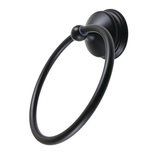 Vintage BA1164MB Towel Ring, Matte Black