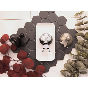 Vintage BA1167C Robe Hook, Polished Chrome