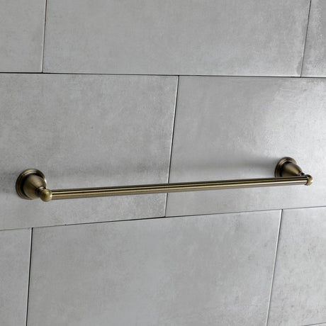 Heritage BA1751AB 24-Inch Towel Bar, Antique Brass