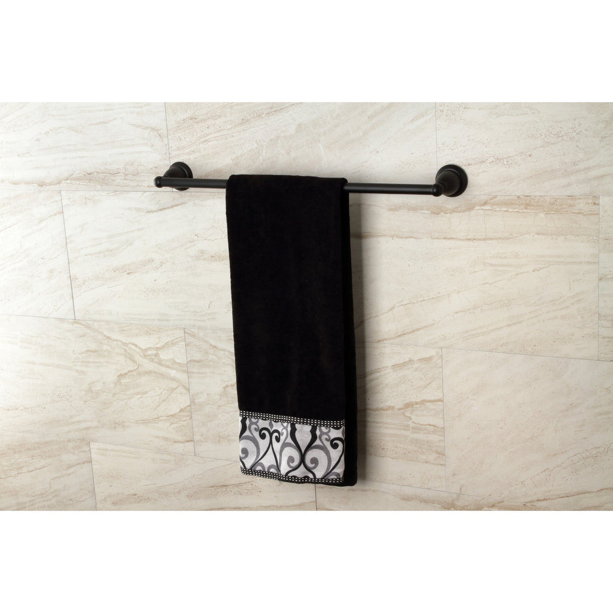Heritage BA1751MB 24-Inch Towel Bar, Matte Black