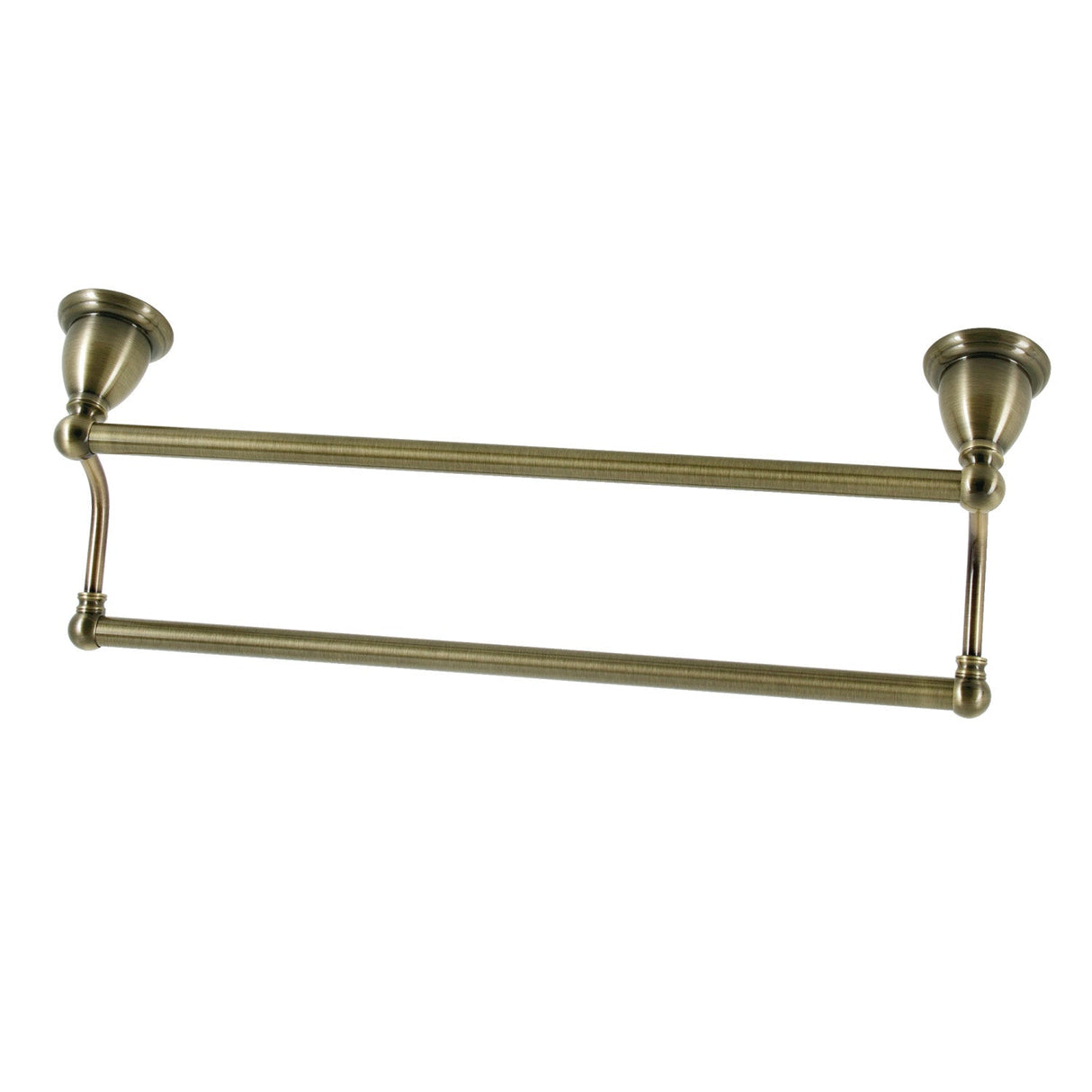 Heritage BA175318AB 18-Inch Dual Towel Bar, Antique Brass