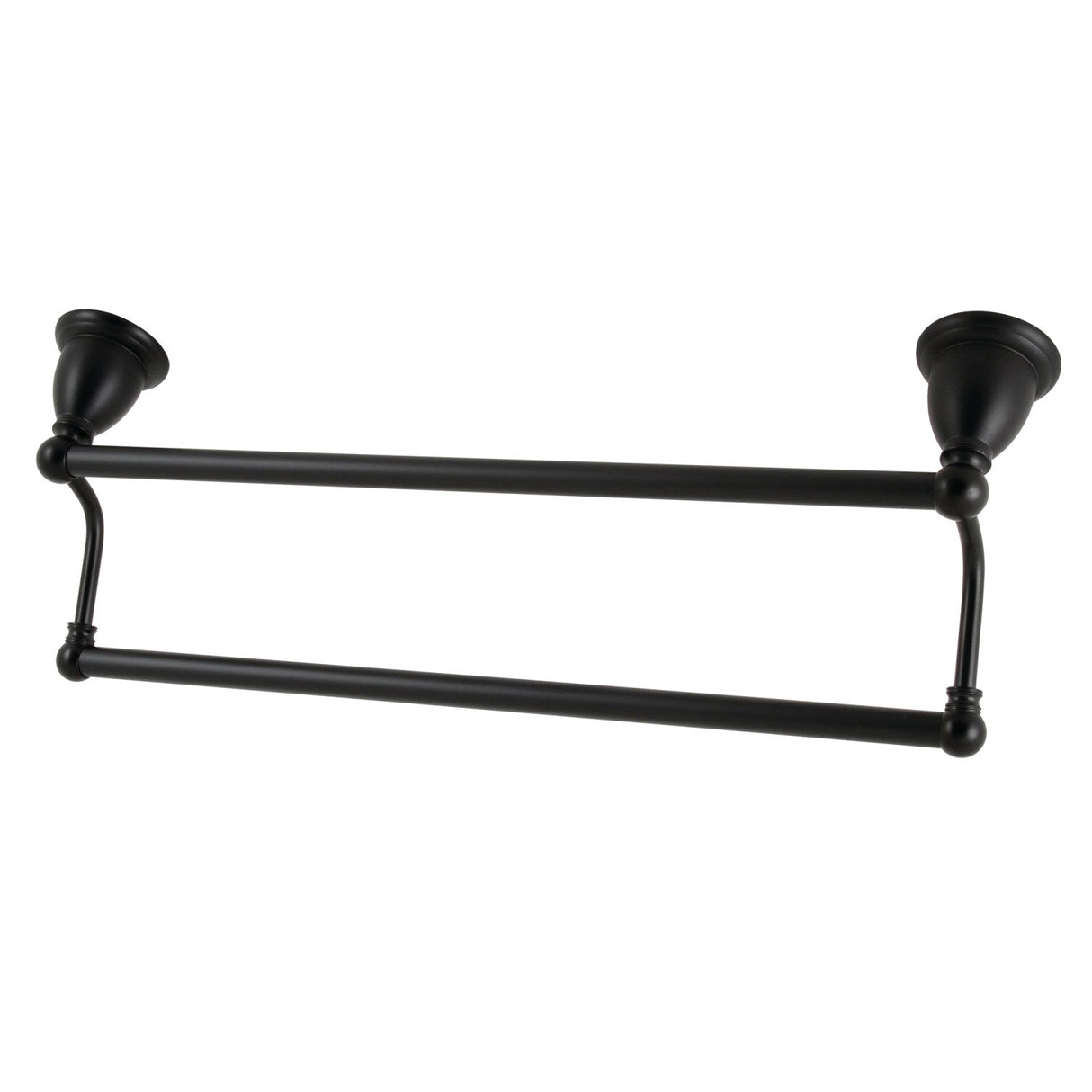 Heritage BA175318MB 18-Inch Dual Towel Bar, Matte Black